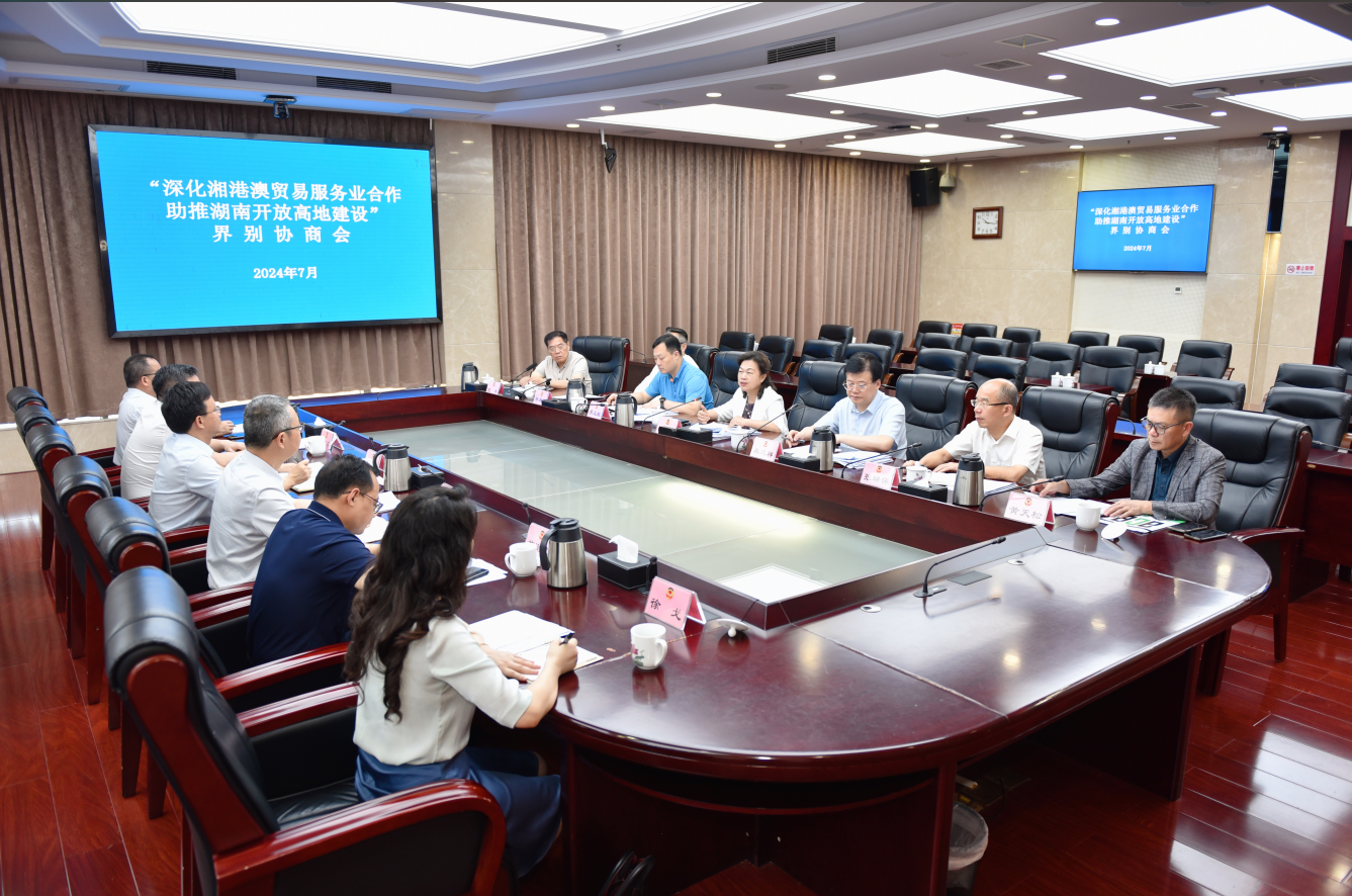 北冰建言：以科技合作为抓手，助推湘港澳服务贸易发展
